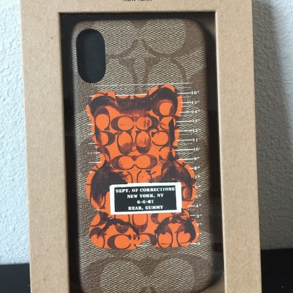 New Coach Bear I phone case for Iphone X/Xs Case - Picture 2 of 2
